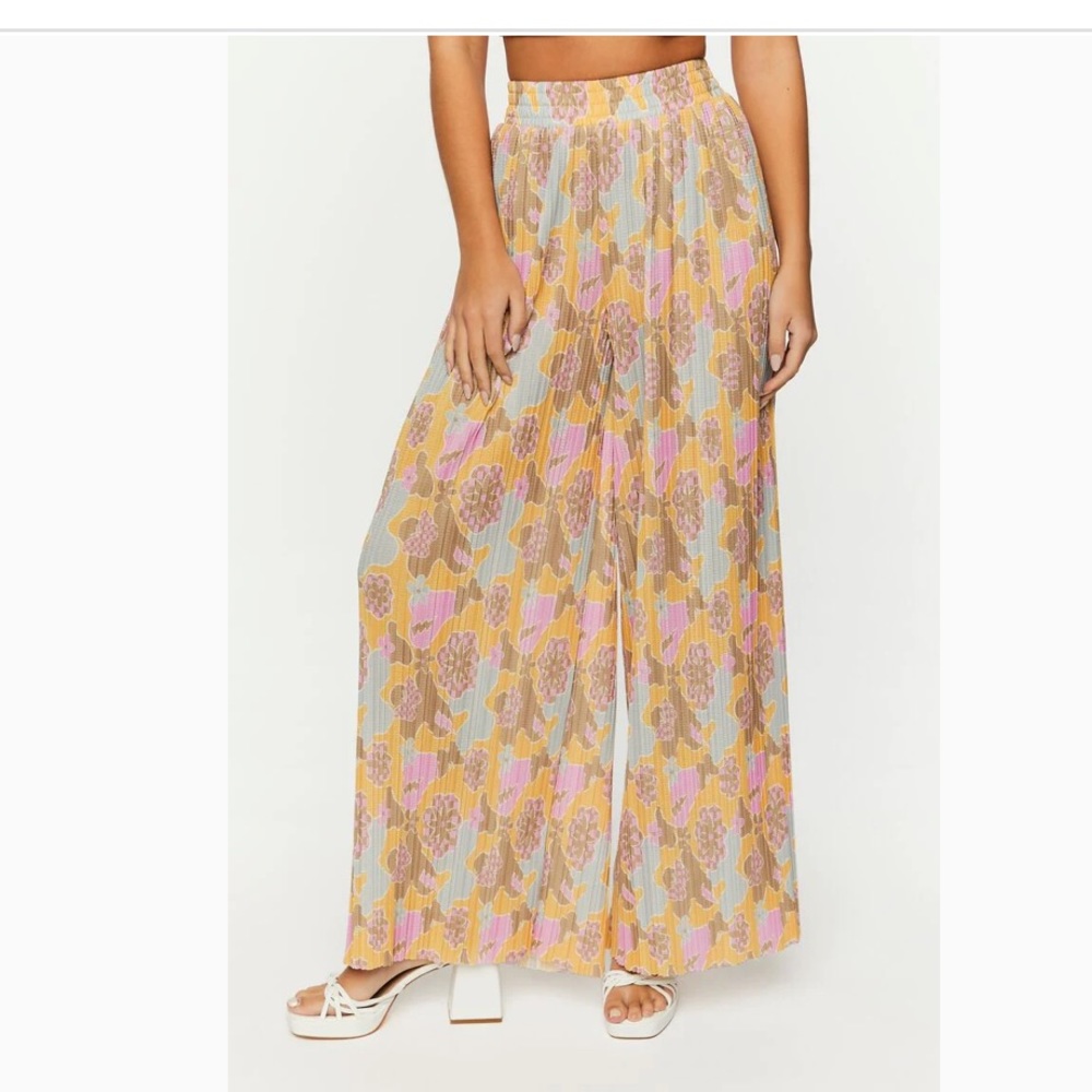 Floral Print Palazzo